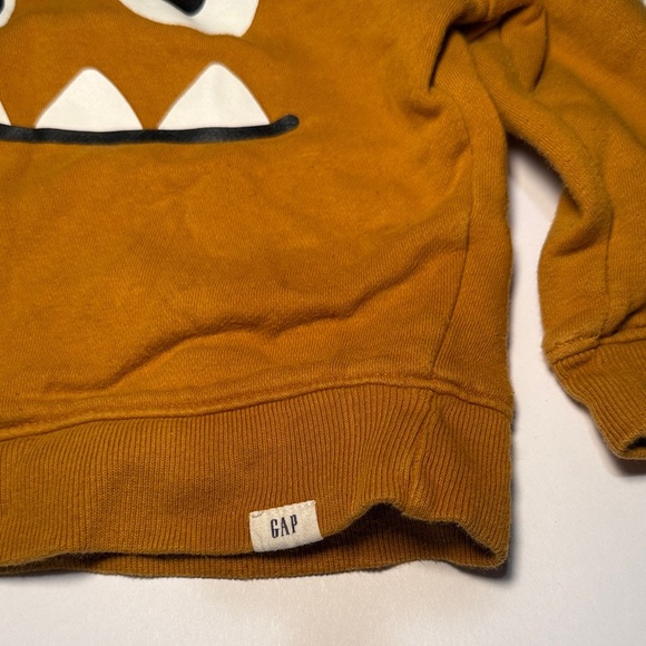 GAP Kids Monster Hoodie - Mustard Yellow - Picture 4 of 5